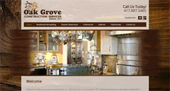 Desktop Screenshot of oakgroveconstructionservices.com